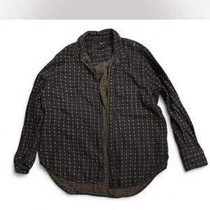 Madewell Oversized Ex-Boyfriend Shirt in Mayfair Foulard